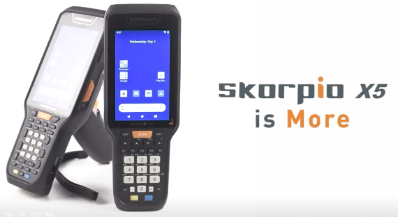 重磅來襲|Skorpio X5移動(dòng)終端 - 增強(qiáng)可追溯性，提高生產(chǎn)力！