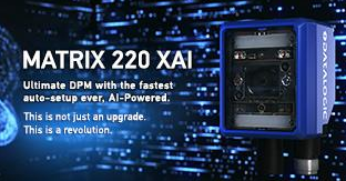 datalogic得利捷MATRIX 220 XAI是讀取DPM條碼的利器，革命性AI驅動，快速自動設置