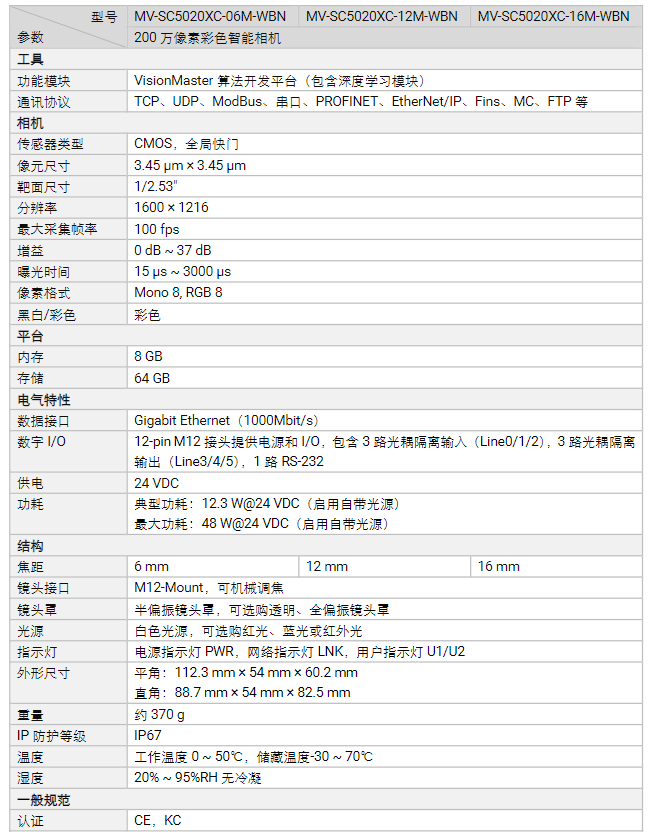 海康MV-SC5020XC-06M/12M/16M-WBN 200萬像素彩色智能相機參數.png